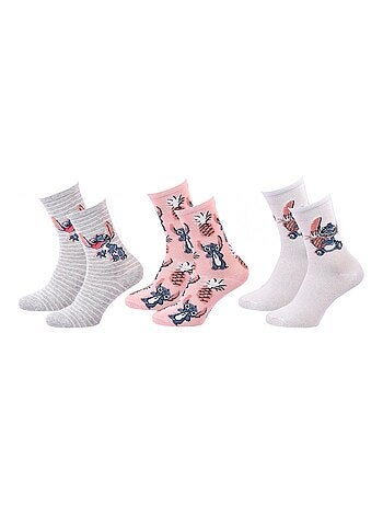 Confezione 3 Calzini Bambina DISNEY LILO E STITCH