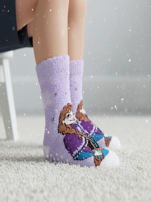 Confezione 4 Calzini Antiscivolo Bambino DISNEY - LA REINE DES NEIGES - Kiabi Confezione 4 Calzini Antiscivolo Bambino DISNEY - LA REINE DES NEIGES - Kiabi