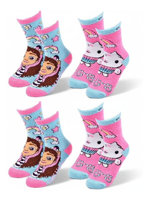 Confezione 4 Calzini Antiscivolo Bambino GABBY'S - Kiabi Confezione 4 Calzini Antiscivolo Bambino GABBY'S - Kiabi