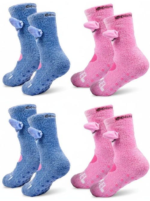 Confezione 4 Calzini Antiscivolo Bambino LILO & STITCH - Kiabi Confezione 4 Calzini Antiscivolo Bambino LILO & STITCH - Kiabi