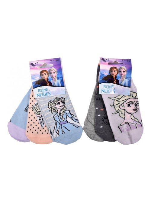 Confezione 6 calzini bambina LA REINE DES NEIGES - Kiabi Confezione 6 calzini bambina LA REINE DES NEIGES - Kiabi