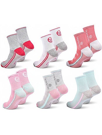 Confezione 6 calzini corti bambina SERGIO TACCHINI