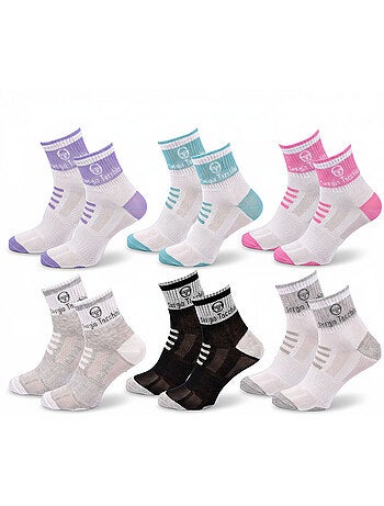 Confezione 6 Calzini Quarter Donna Sergio Tacchini