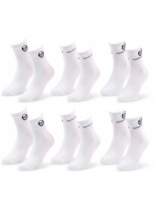 Confezione 6 Calzini Quarter Donna Sergio Tacchini - Kiabi Confezione 6 Calzini Quarter Donna Sergio Tacchini - Kiabi