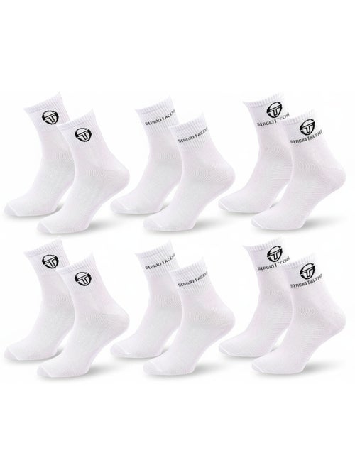 Confezione 6 Calzini Quarter Donna Sergio Tacchini - Kiabi Confezione 6 Calzini Quarter Donna Sergio Tacchini - Kiabi