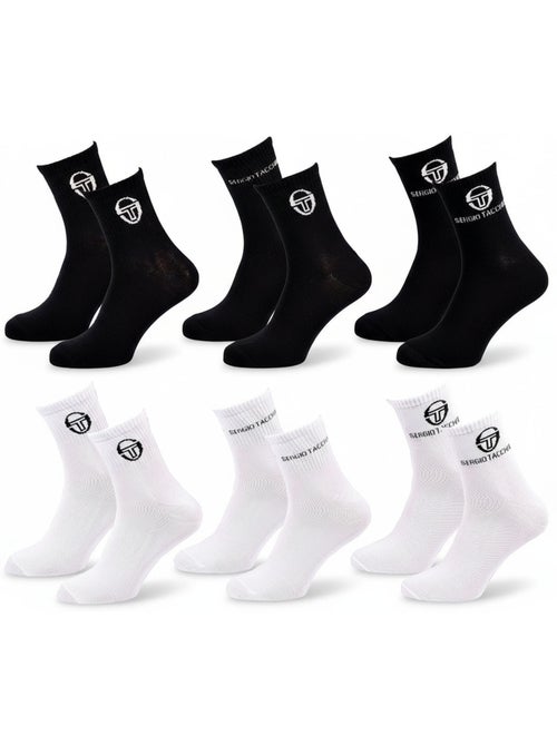 Confezione 6 Calzini Quarter Donna Sergio Tacchini - Kiabi Confezione 6 Calzini Quarter Donna Sergio Tacchini - Kiabi