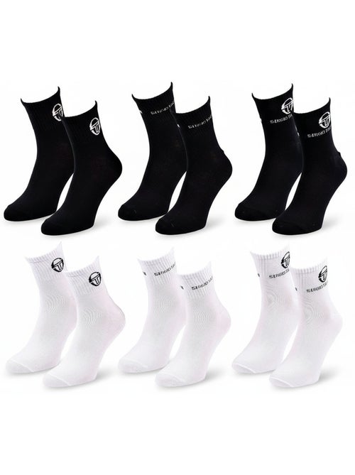 Confezione 6 Calzini Quarter Donna Sergio Tacchini - Kiabi Confezione 6 Calzini Quarter Donna Sergio Tacchini - Kiabi