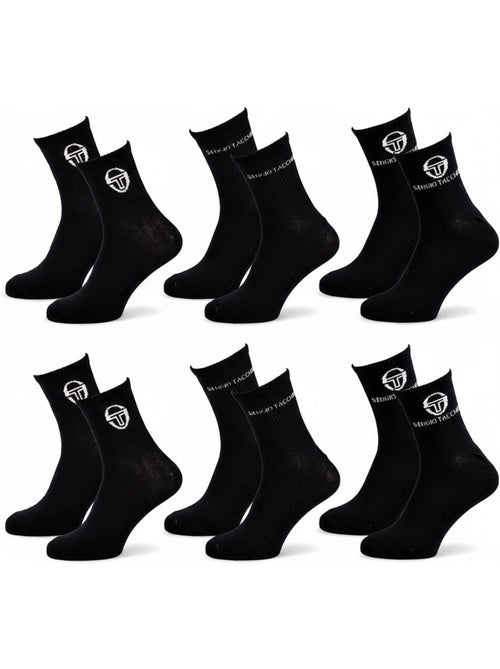 Confezione 6 Calzini Quarter Donna Sergio Tacchini - Kiabi Confezione 6 Calzini Quarter Donna Sergio Tacchini - Kiabi