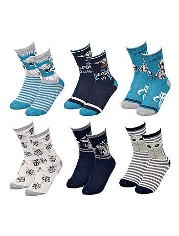 Confezione 6 Paia Calzini Bambino DISNEY STAR WARS