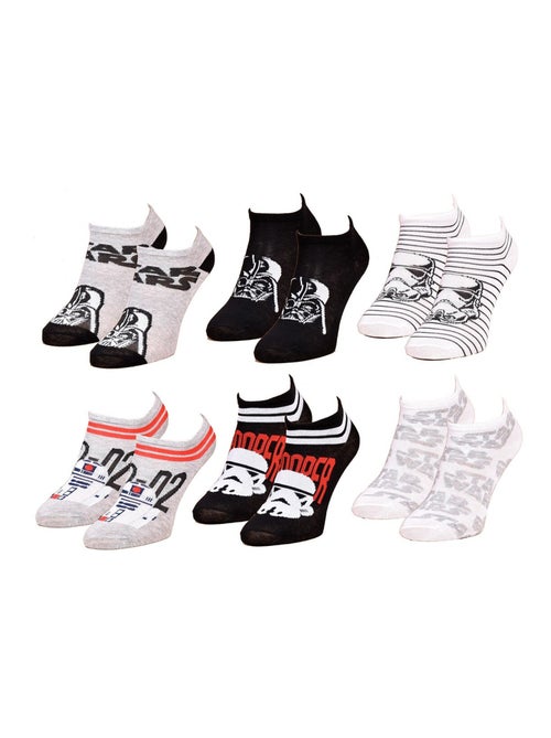 Confezione 6 Paia Calzini Bambino DISNEY STAR WARS - Kiabi