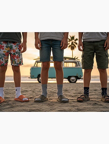 Confezione 6 Paia Calzini Bambino QUARTER Quiksilver