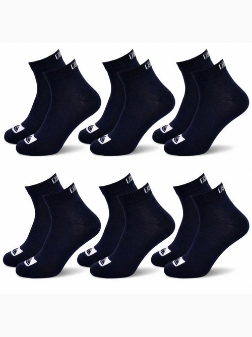 Confezione 6 Paia Calzini Bambino QUARTER Quiksilver - Kiabi Confezione 6 Paia Calzini Bambino QUARTER Quiksilver - Kiabi