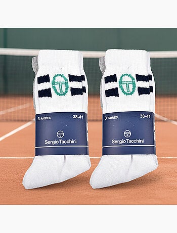 Confezione 6 Paia Calzini Bambino Tennis Crew SERGIO TACCHINI