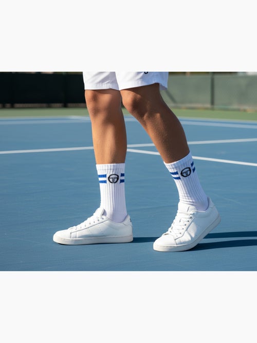 Confezione 6 Paia Calzini Bambino Tennis Crew SERGIO TACCHINI - Kiabi Confezione 6 Paia Calzini Bambino Tennis Crew SERGIO TACCHINI - Kiabi