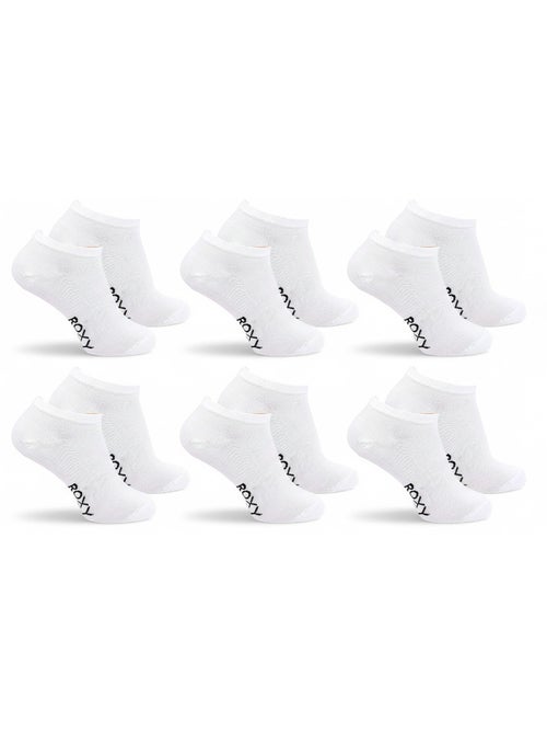 Confezione 6 Paia Calzini Corti Sneaker ROXY - Kiabi Confezione 6 Paia Calzini Corti Sneaker ROXY - Kiabi