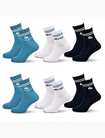 Confezione 6 Paia Calzini Uomo Quarter QUIKSILVER Sport