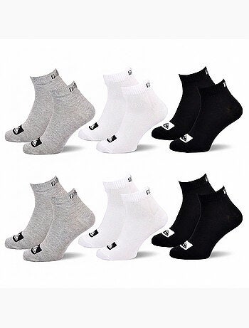 Confezione 6 Paia Calzini Uomo Quarter QUIKSILVER Sport