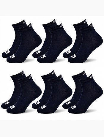 Confezione 6 Paia Calzini Uomo Quarter QUIKSILVER Sport