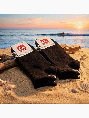 Confezione 6 Paia Calzini Uomo Quarter QUIKSILVER Sport