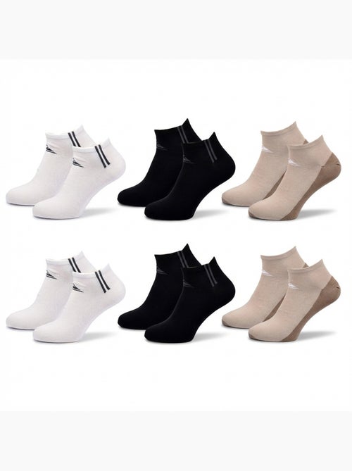 Confezione 6 Paia Calzini Uomo SNEAKER Sport QUIKSILVER - Kiabi Confezione 6 Paia Calzini Uomo SNEAKER Sport QUIKSILVER - Kiabi