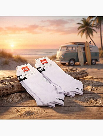 Confezione 6 Paia Calzini Uomo SNEAKER Sport QUIKSILVER