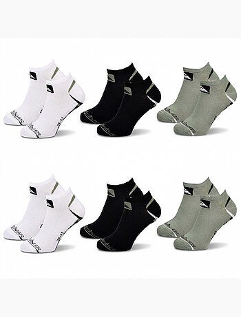 Confezione 6 Paia Calzini Uomo SNEAKER Sport QUIKSILVER