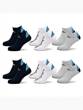 Confezione 6 Paia Calzini Uomo SNEAKER Sport QUIKSILVER