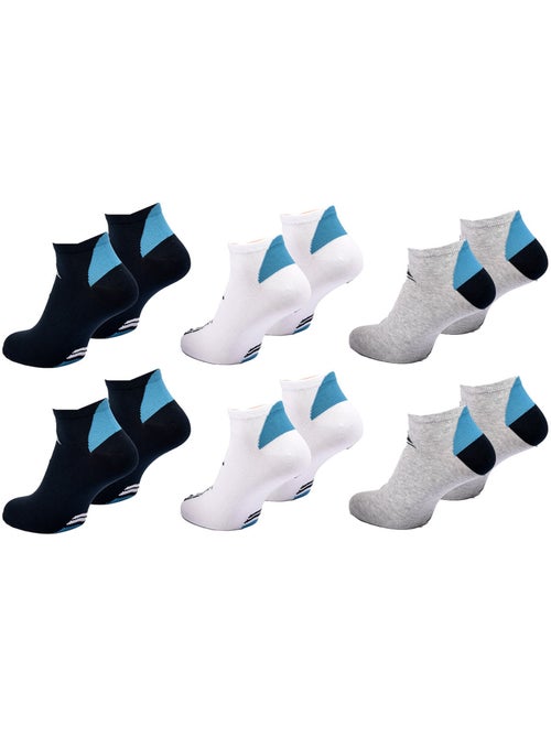 Confezione 6 Paia Calzini Uomo SNEAKER Sport QUIKSILVER - Kiabi Confezione 6 Paia Calzini Uomo SNEAKER Sport QUIKSILVER - Kiabi