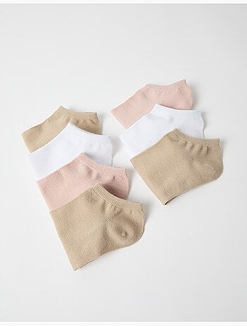 Confezione 7 paia di calzini alla caviglia, mo fashion