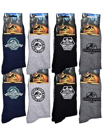 Confezione 8 calzini uomo JURASSIC WORLD