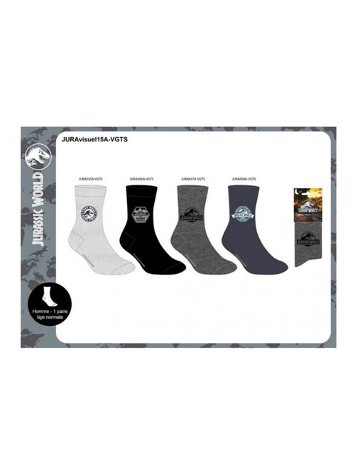 Confezione 8 calzini uomo JURASSIC WORLD - Kiabi Confezione 8 calzini uomo JURASSIC WORLD - Kiabi