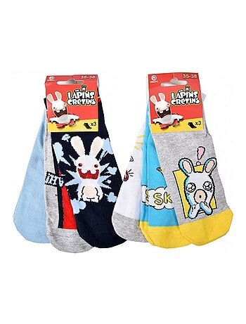 Confezione 9 Calzini Bambino LAPINS CRETINS