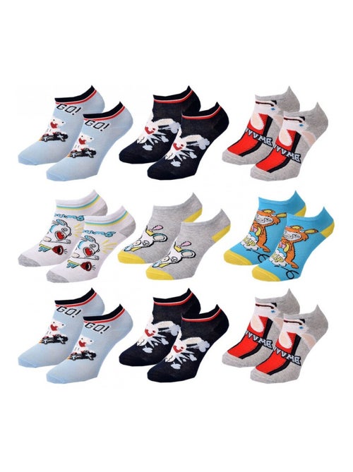 Confezione 9 Calzini Bambino LAPINS CRETINS - Kiabi Confezione 9 Calzini Bambino LAPINS CRETINS - Kiabi