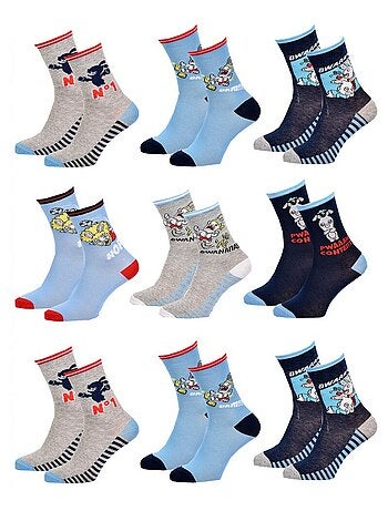 Confezione 9 Calzini Bambino LAPINS CRETINS
