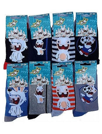 Confezione 9 Calzini Bambino LAPINS CRETINS