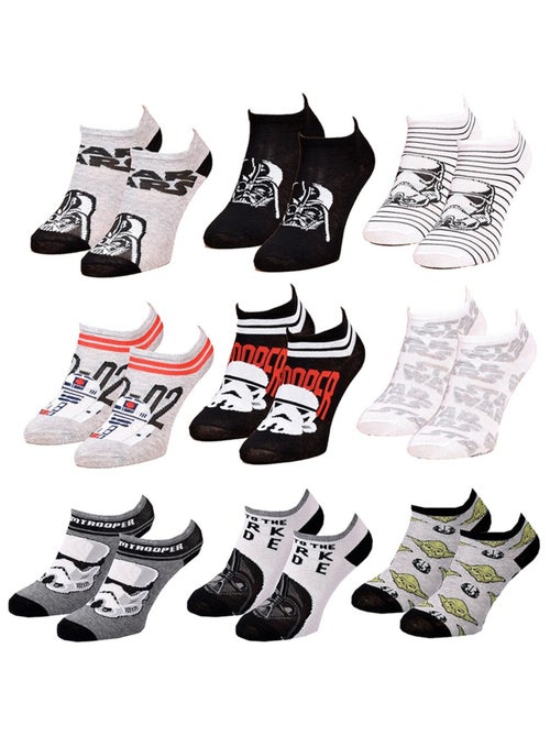 Confezione 9 Paia Calzini Bambino DISNEY STAR WARS - Kiabi