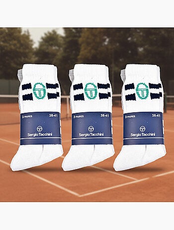 Confezione 9 paia calzini bambino Tennis Crew SERGIO TACCHINI