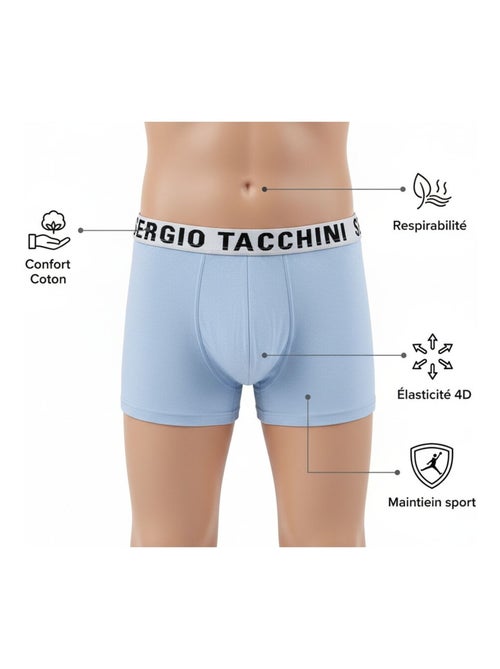 Confezione Boxer Bambino SERGIO TACCHINI (Confezione da 4) - Kiabi Confezione Boxer Bambino SERGIO TACCHINI (Confezione da 4) - Kiabi