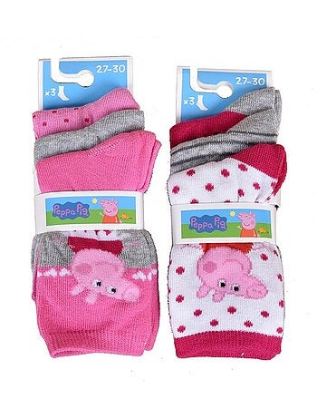 Confezione Calzini Bambina PEPPA PIG - 9 Paia