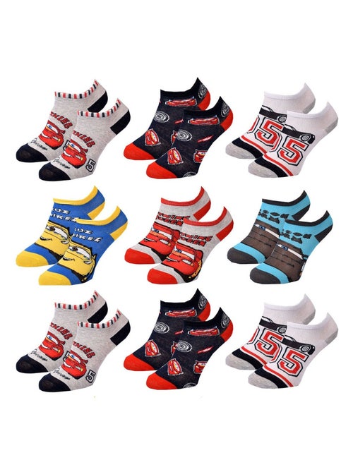 Confezione Calzini Bambino DISNEY CARS 9 Paia - Kiabi