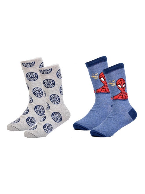 Confezione Calzini Bambino DISNEY SPIDERMAN - Confezione da 2 - Kiabi Confezione Calzini Bambino DISNEY SPIDERMAN - Confezione da 2 - Kiabi