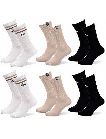 Confezione Calzini Uomo Crew Quiksilver 6 Paia Regular Lifestyle