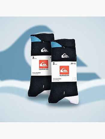 Confezione Calzini Uomo Crew Quiksilver 6 Paia Regular Lifestyle