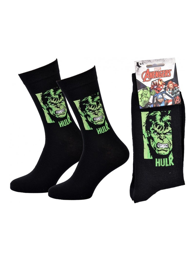 Confezione Calzini Uomo MARVEL AVENGERS Nero Verde - Kiabi