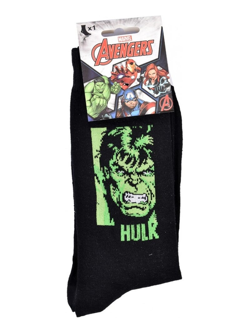 Confezione Calzini Uomo MARVEL AVENGERS Nero Verde - Kiabi