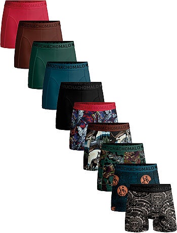 Confezione da 10 boxer Muchachomalo