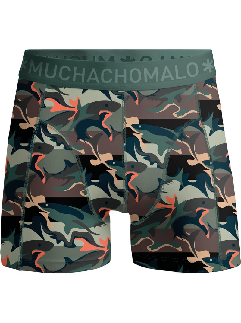 Confezione da 10 boxer Muchachomalo Nero/Blu/Verde - Kiabi