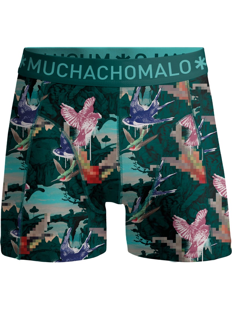 Confezione da 10 boxer Muchachomalo Nero/Blu/Verde - Kiabi