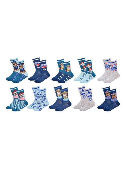 Confezione da 10 calzini bambino PAT PATROUILLE - Kiabi Confezione da 10 calzini bambino PAT PATROUILLE - Kiabi