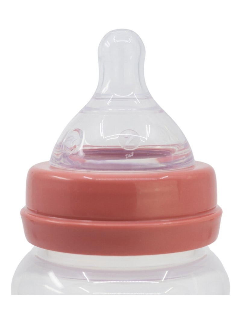 Confezione da 2 biberon Disney Baby Minnie da 360 ml flusso a 3 posizioni anti-colica Bianco Rosa Nero - Kiabi